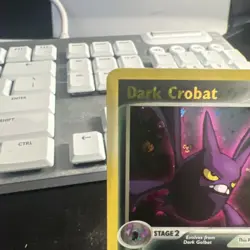 Dark Crobat 3/109 Vintage Holo Rare Stamped Reverse Pokemon Ex Rocket Returns LP - Image 5