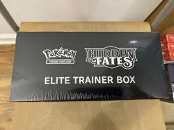 Pokemon TCG: Sun & Moon HIDDEN FATES Elite Trainer Box ETB NEW/Factory Sealed - Image 3