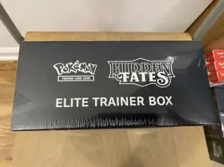 Pokemon TCG: Sun & Moon HIDDEN FATES Elite Trainer Box ETB NEW/Factory Sealed - Image 3