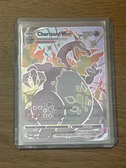 Pokemon TCG Charizard VMAX Shining Fates SV107/SV122 Holo Shiny Holo Rare - Image 1