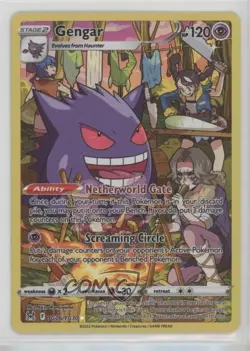 Full Art - Gengar Pokemon Sword & Shield Lost Origin Trainer Gallery #TG06 - Image 1