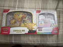 Pokemon 151 Alakazam Ex & Zapdos Ex Box Bundle Costco Factory Sealed - Image 1