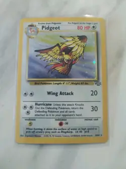 Pokemon TCG Jungle Pidgeot 8/64 Holo - Image 1