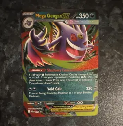 Pokemon TCG Mega Gengar EX Mega Holo Promo 073 - Image 1