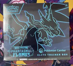 Phantasmal Flames Pokemon Center ETB With Acrylic - Image 2