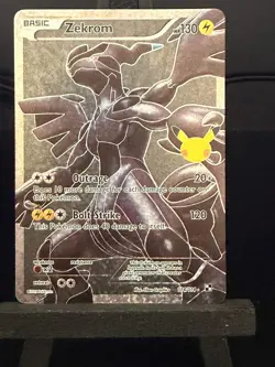 Zekrom Classic Collection 114/114 Celebrations Pokemon Card - English - Image 1