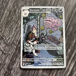 Pokemon TCG Team Rockets Weezing Card 199/182, Destined Rivals Series - Image 1