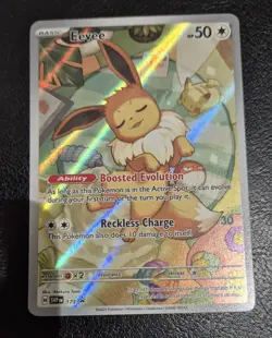 Pokemon TCG Eevee SVP 173 Prismatic Evolutions ETB Promo Card - Image 1