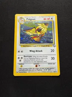 Pidgeot 8/64 Jungle Holo Rare Vintage WOTC Pokemon TCG Cards - Image 1