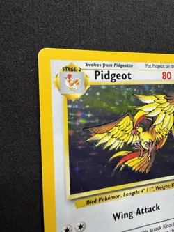 Pidgeot 8/64 Jungle Holo Rare Vintage WOTC Pokemon TCG Cards - Image 2