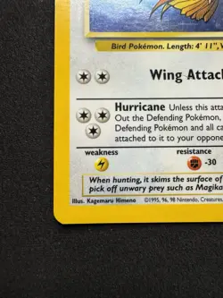 Pidgeot 8/64 Jungle Holo Rare Vintage WOTC Pokemon TCG Cards - Image 4