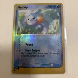 MUDKIP 010 Black Star Promo Ruby & Sapphire e-League RH Pokemon TCG card NM - Image 1