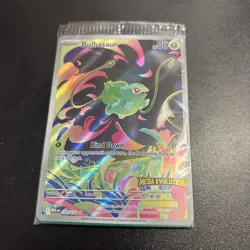 Pokemon Bulbasaur IR Mega Evolution 133/132 English - NM- BOX TOPPER SEALED - Image 1
