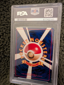 1996 POKEMON BASE SET JAPANESE #34 NIDOKING-HOLO PSA 9 - Image 2