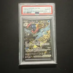 Sequential PSA 10 Kingdra EX #131 Greninja EX #132 Pokemon Shrouded Fable Promo - Image 5