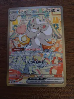 Cinccino Ex #119/086, Chaos Rising Sir, Special Illustration Rare Pokemon Card - Image 1