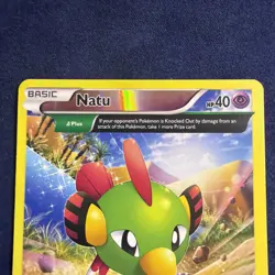 Pokemon TCG Natu Roaring Skies 28/108 Reverse Holo Card MINT Condition - Image 2