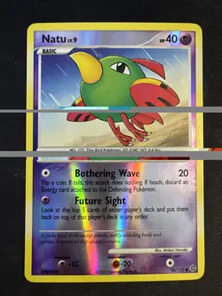 Natu Pokemon TCG Secret Wonders Reverse Holo Common Card #96/132 - Image 1