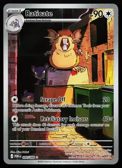 Raticate 099/088 Holo Illustration Rare Perfect Order Pokemon Card - Image 1