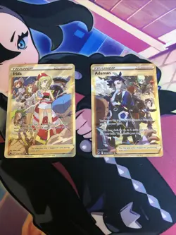 Pokemon TCG Irida & Adaman MINTY GG63/GG70 & GG57/GG70 Full Art Galar Gallery - Image 1