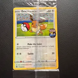 Pokemon TCG Eevee On the Ball 002/005 Futsal Promo Card Sealed Item C - Image 1