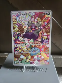 Morpeko 206/182 Illustration Rare - Paradox Rift - pokemon card - Image 1