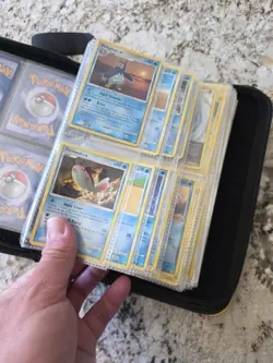Pokemon Binder Full With Cards Years 2004-2010 Over 150 Cards - Image 3