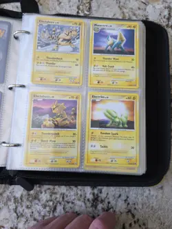 Pokemon Binder Full With Cards Years 2004-2010 Over 150 Cards - Image 5