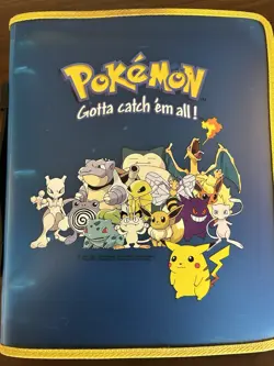 Vintage Pokemon Card Storage 3 Ring Zipper Binder Gotta Catch Em All Folder 1999 - Image 2