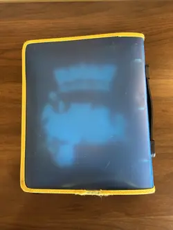 Vintage Pokemon Card Storage 3 Ring Zipper Binder Gotta Catch Em All Folder 1999 - Image 3