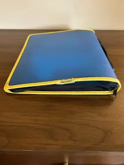 Vintage Pokemon Card Storage 3 Ring Zipper Binder Gotta Catch Em All Folder 1999 - Image 4