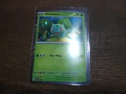 Bulbasaur 046 Cosmos Holo SV 151 Scarlet & Violet Card Pokemon TCG PF Mint - Image 5