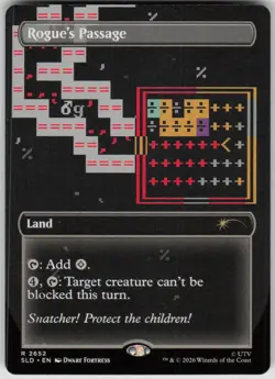 MTG Rogue's Passage NM Secret Lair Drop Series Magic 2652 - Image 1