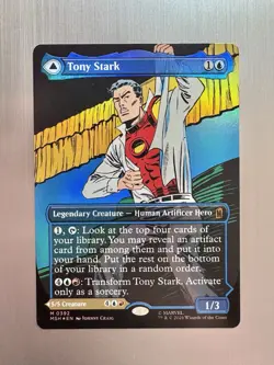 Tony Stark / The Invincible Iron Man - 392 - MTG: Marvel Super Heroes - FOIL - Image 1