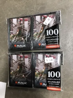 Magic The Gathering Ultra Pro Matte Deck Protector Sleeves Standard 100ct Pack - Image 1