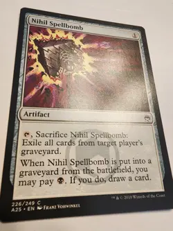 Nihil Spellbomb - NM - Never Played - Masters 25 (226/249) - Regular - MTG - EDH - Image 5