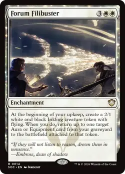 Forum Filibuster [SOC - 14]Commander: Secrets of Strixhaven - Image 1