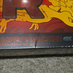 Pokemon Team Rocket’s Moltres Ex Ultra-Premium Collection Eng 18 Pck Bit Damaged - Image 5