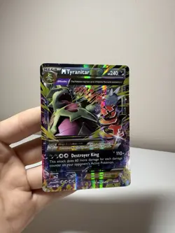 M Tyranitar EX 43/98 XY Ancient Origins Pokemon TCG LP - Image 1