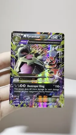 M Tyranitar EX 43/98 XY Ancient Origins Pokemon TCG LP - Image 2