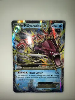 Pokemon 2016 XY Breakpoint M Gyrados EX #27/122 Holo Rare Lightly Played - Image 1