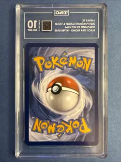 Lapras EX 164 Black Star Promo 2024 Pokemon S&V Hyper Rare TAG 10 Gem Mint - Image 2