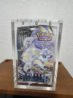 Pokemon TCG Sword and Shield Silver Tempest Booster Box Sealed w/ Acrylic - Image 3