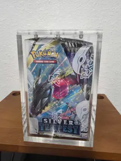 Pokemon TCG Sword and Shield Silver Tempest Booster Box Sealed w/ Acrylic - Image 4