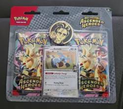 Pokemon Mega Evolution Ascended Heroes 2 Pack Blister Larry's Komala New Sealed - Image 1