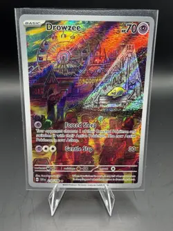 Pokemon TCG Drowzee 210/198 SV01 Scarlet & Violet Illustration Rare Holo ENG - Image 1