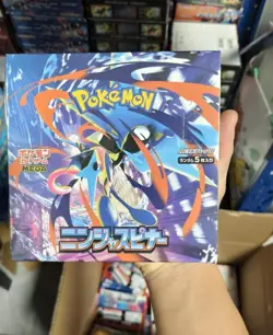 (1 box)Pokemon Japanese Ninja Spinner M4 Booster Box Mega Evolution EX Sealed -+ - Image 1
