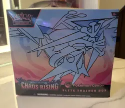 Chaos Rising Pokemon Center Elite Trainer Box ETB (TEAR ; see photos) - Image 1