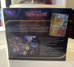 Chaos Rising Pokemon Center Elite Trainer Box ETB (TEAR ; see photos) - Image 2