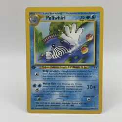 Pokemon TCG: Poliwhirl Neo Discovery 1st Edition #44/75 LP - Image 1